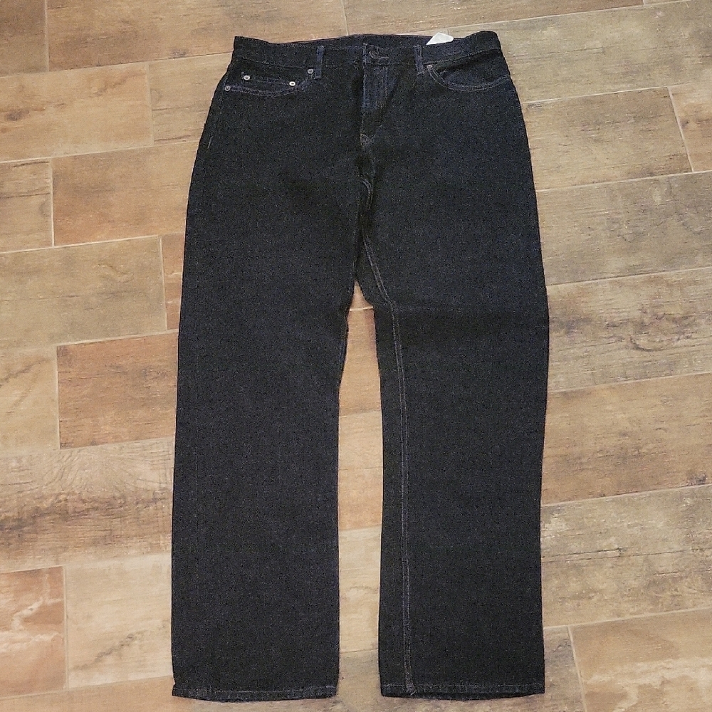 Men's Dark Blue Banana Republic 34 x 34 Jeans EUC - Picture 2 of 10